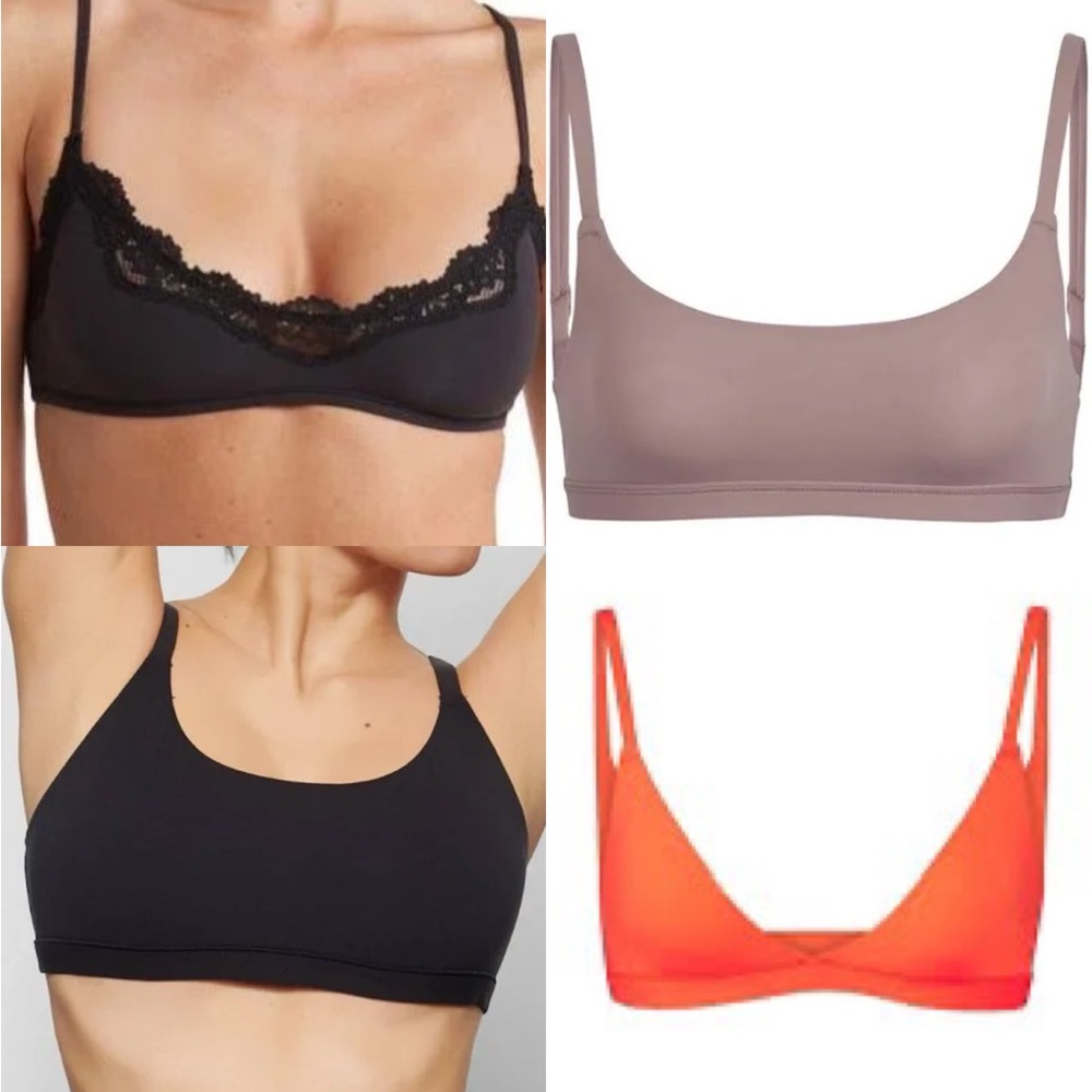 4 NWT Skims Bralettes Size Medium BUNDLE